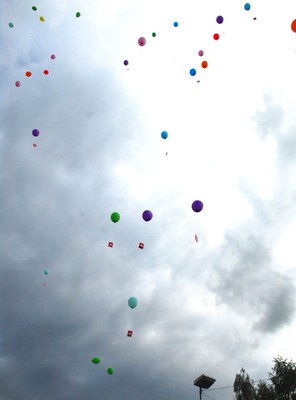 Le ciel de Waldighoffen plein de ballons