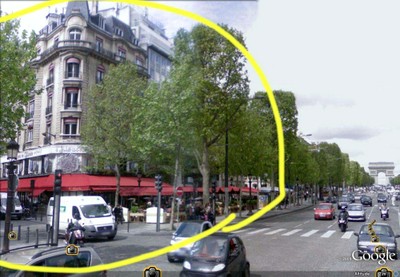 Maison de l&rsquo;Alsace à Paris par Google Street View
