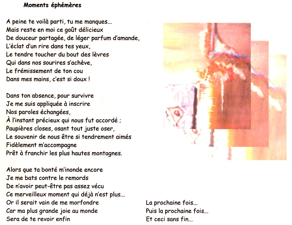 Moments éphémères