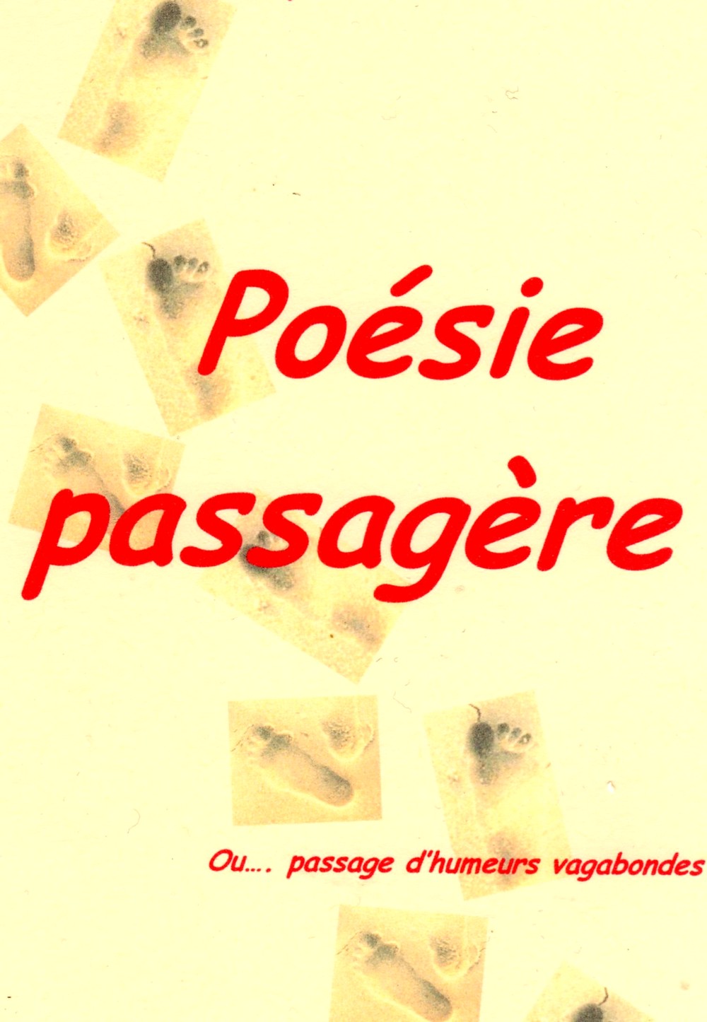 Poésie passagère