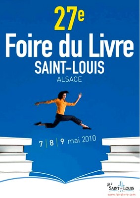 Affiche Salon du Livre Saint Louis 2010