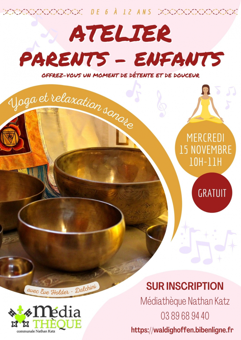Affiche atelier parents - enfants