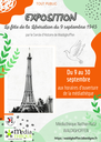 Affiche exposition Fête de la Libération