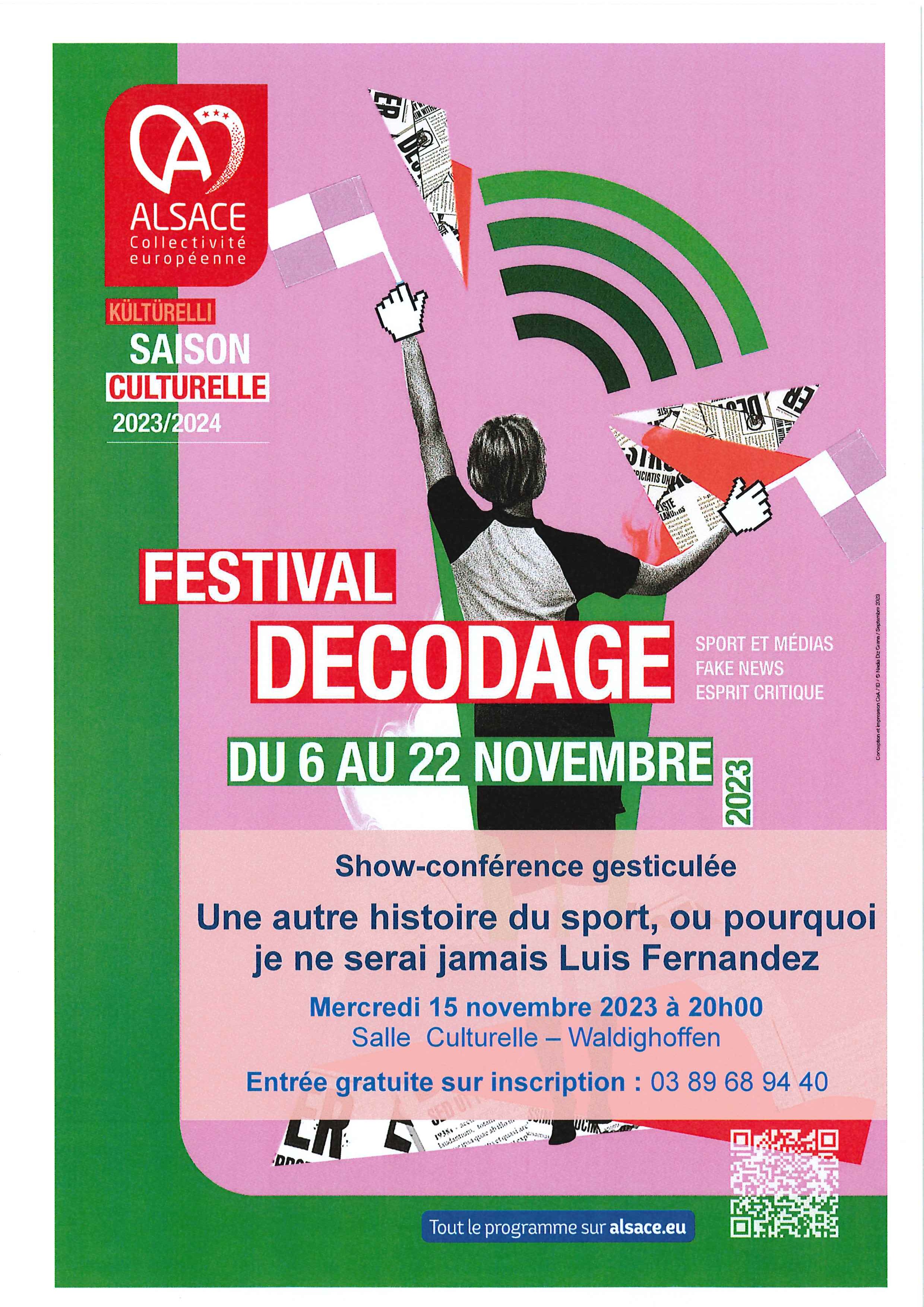 Affiche Festival décodage