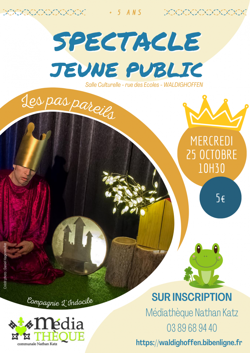 affiche spectacle jeune public