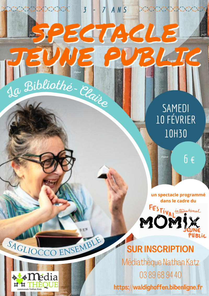 Affiche spectacle le 10.02.2024