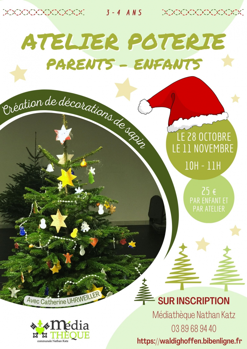 Atelier poterie parents - enfants