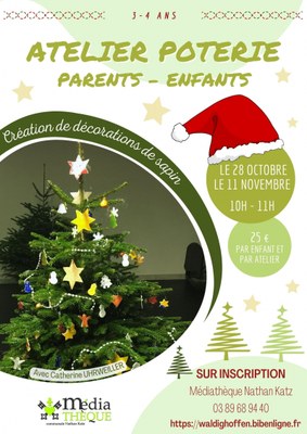 Atelier poterie parents - enfants