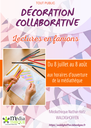 Cet été, participez à la décoration de votre médiathèque !