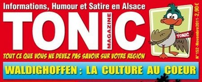 Haut de la Couverture Tonic Magazine nov 11