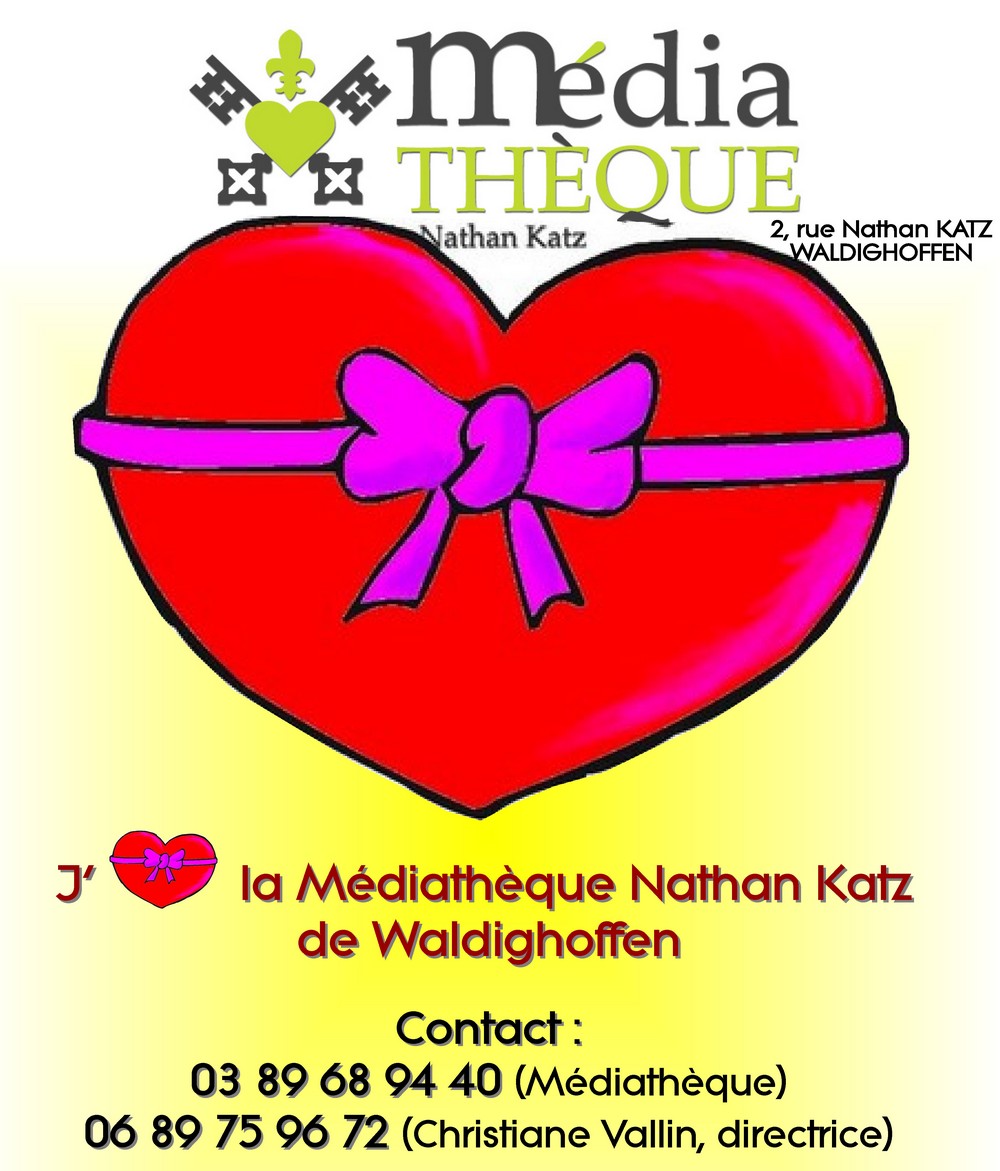 J'aime la médiathèque Nathan Katz