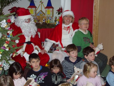 Le couple de Noël : Père, Mère Noël