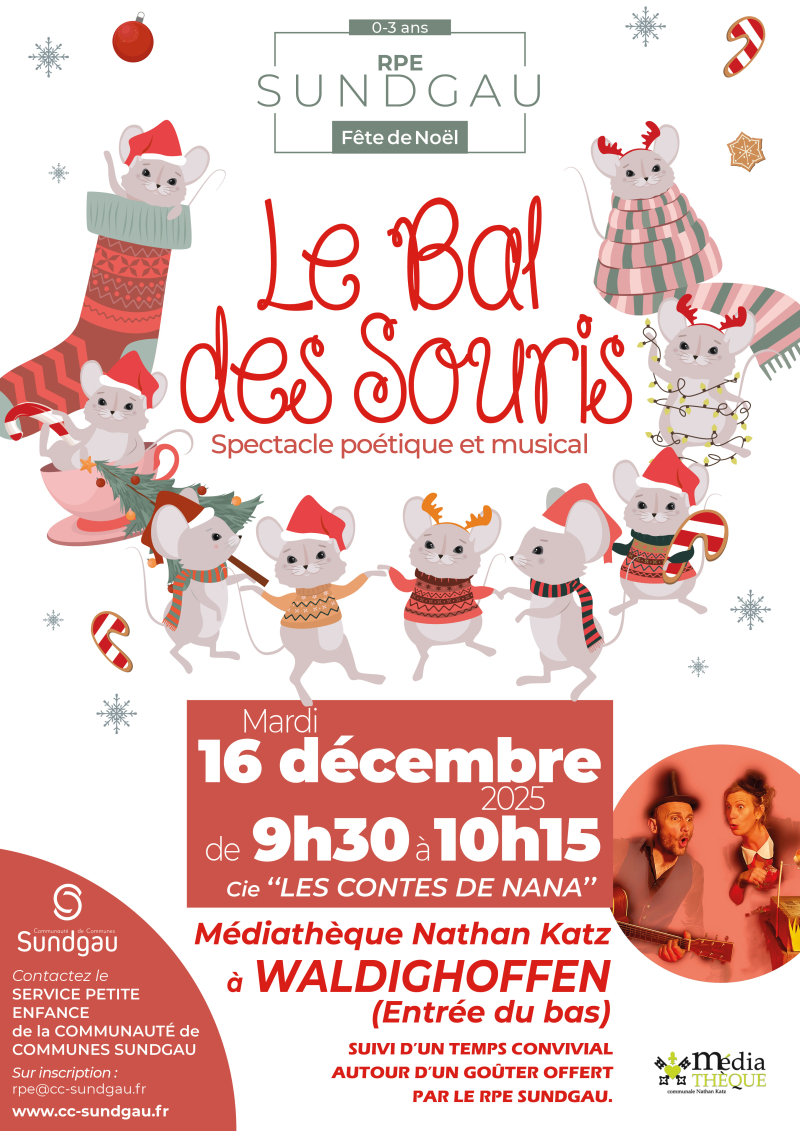 Spectacle jeune public : Le bal des souris