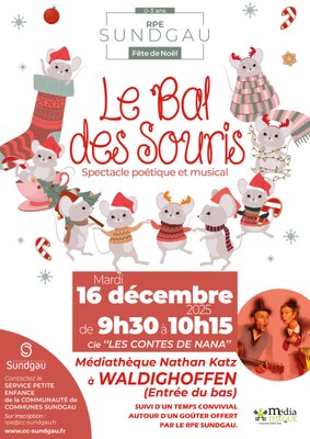 Spectacle jeune public : Le bal des souris