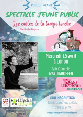 Spectacle jeune public : Les contes de la lampe torche 