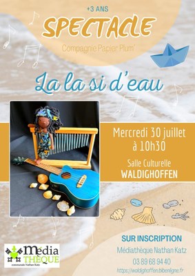 Spectacle La la si d'eau