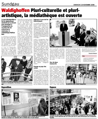 Article l'Alsace