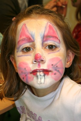 Enfant maquillée