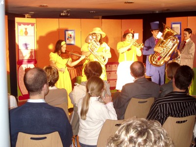 Le spectacle est aussi musical