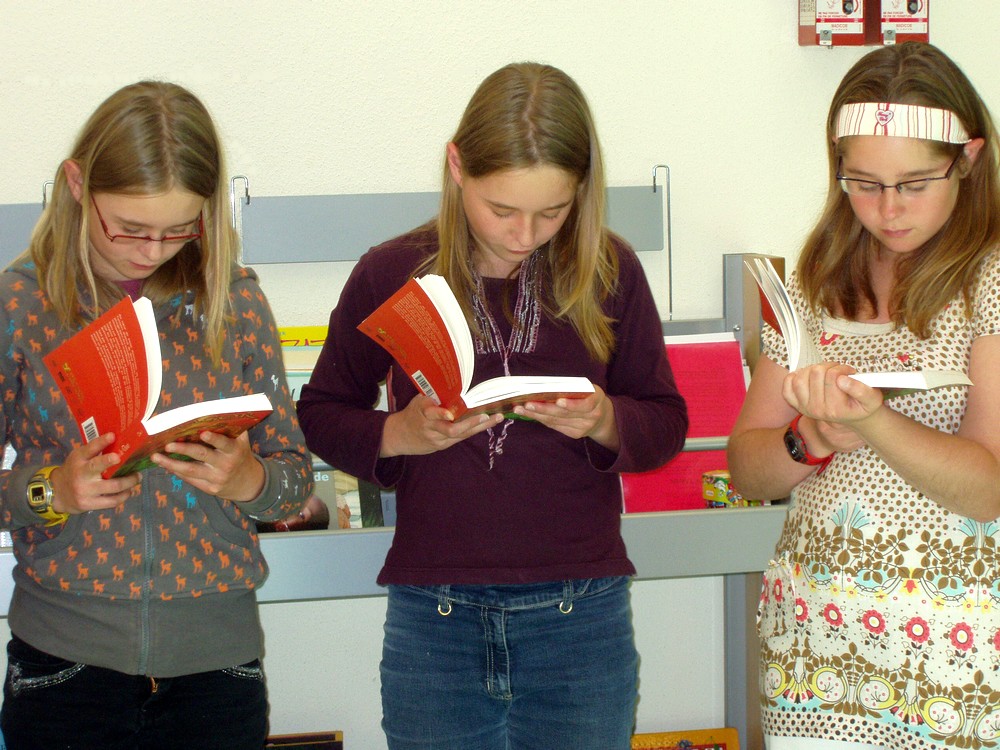 Des filles très studieuses