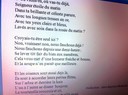 Texte en français d'un poème de Nathan Katz