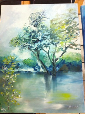 Joëlle Mousquès Arbre et Eau