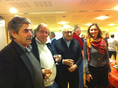 Louis Schittly, Jean-Marie Stoerkel, Jean-Paul Girard et Gaëlle Fratelli