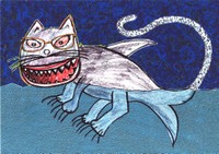 Le Chat-Requin - le dessin du spectacle