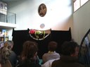 "Les aventures de Cochonnet - D’ Gschìchtle vùm Hütschele" à la Médiathèque le 13 avril 2012 avec la marionnettiste Annick Frey