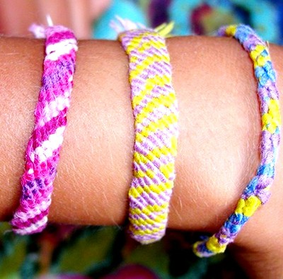 3 bracelets brésiliens