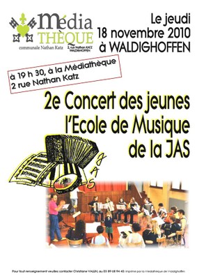 Affiche concert JAS nov 2010