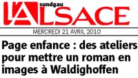 Un grand article dans l'Alsace - photo 1