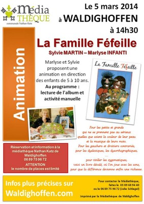 Affiche : Animation Syvlie MARTIN Marlyse INFANTI