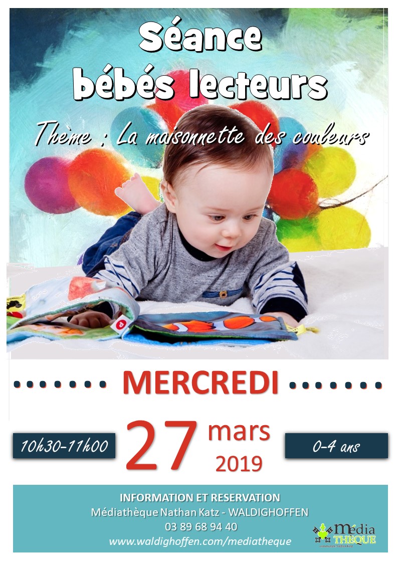Affiche bébés lecteurs - mars 2019