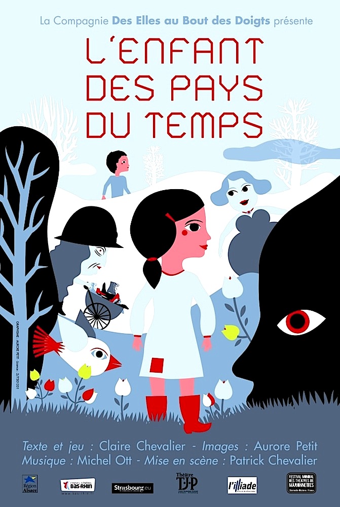 Affiche Claire Chevalier-L’enfant des Pays du Temps