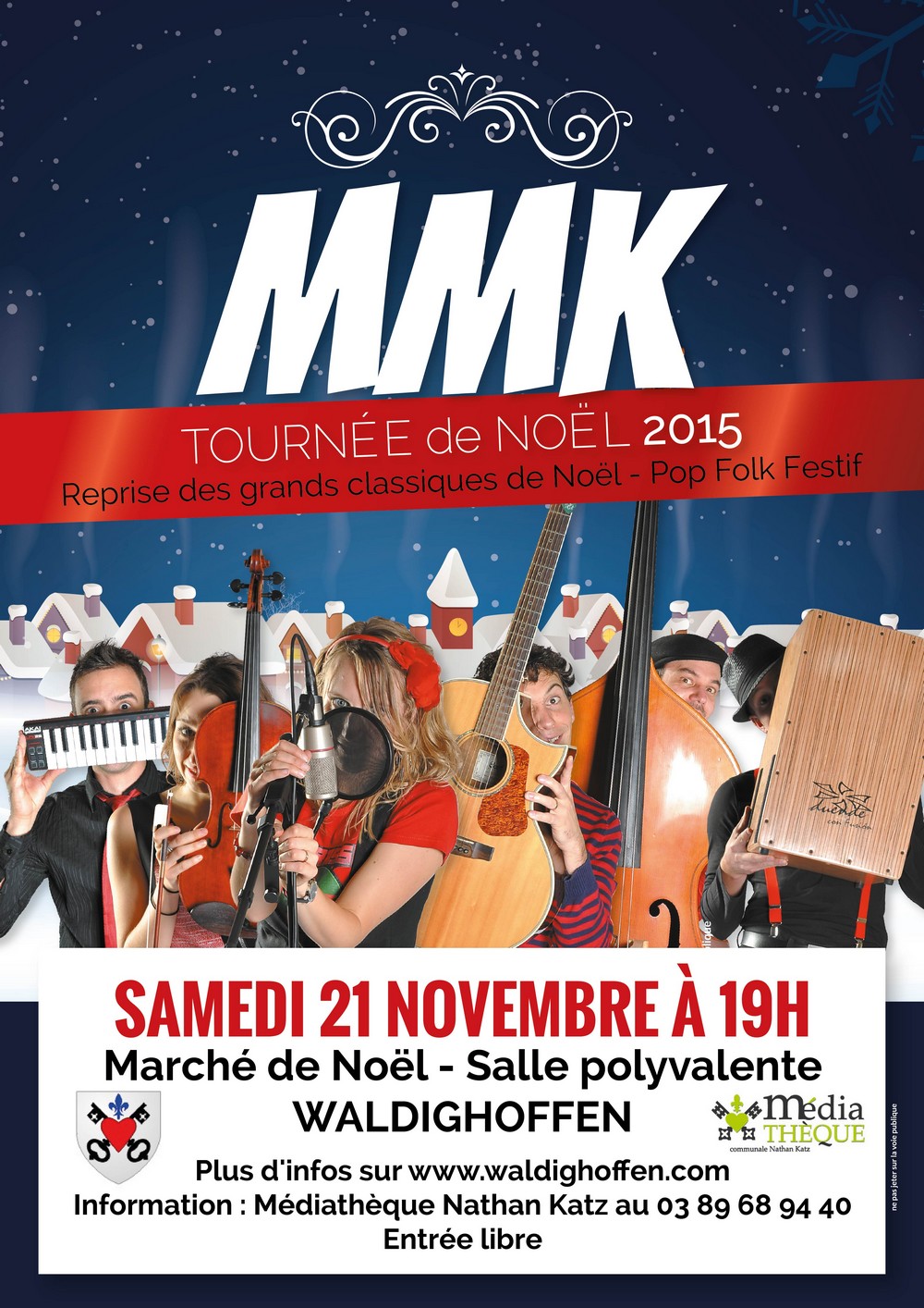 Affiche concert MMK 2015