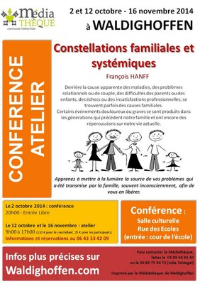 Affiche Constellations familiales