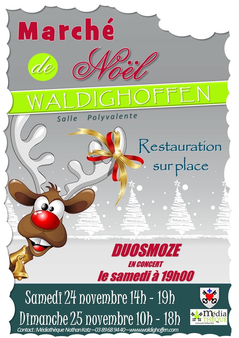 Affiche - Marché de Noël 2018