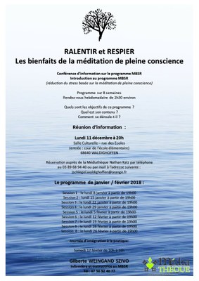 Affiche MBSR