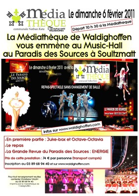 Affiche Paradis des Sources adultes