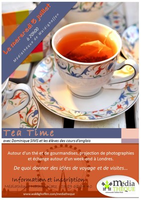 Affiche Tea Time 2017