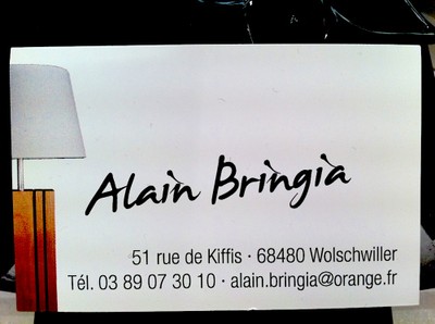 Alain Bringia-carte