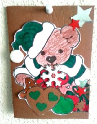 Atelier créatif : Carte de Noël