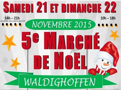 Flowview - Affiche Marché de Noël 2015