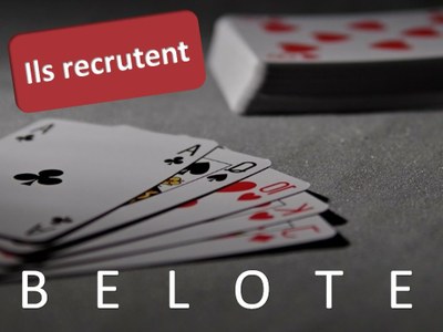 La belote recrute - visuel