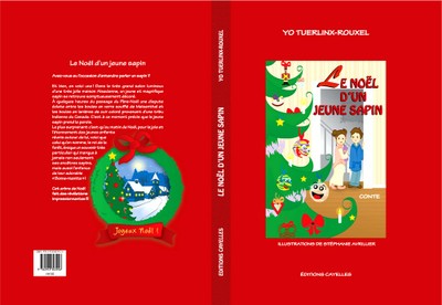 Le Noël d'un jeune sapin pages 1 et 4 de couv