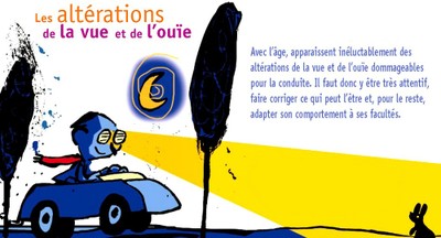 Séniors au volant-aviva-prévention routière-les altérations de la vue et de l'ouïe