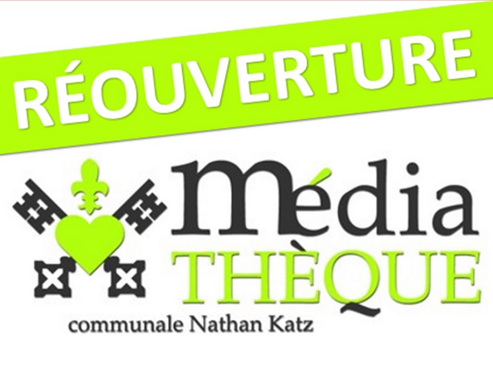Visuel réouverture médiathèque - flowview