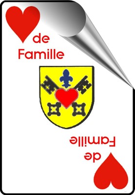 Logo coeur de famille