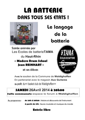 Soirée batterie Waldighoffen 2014
